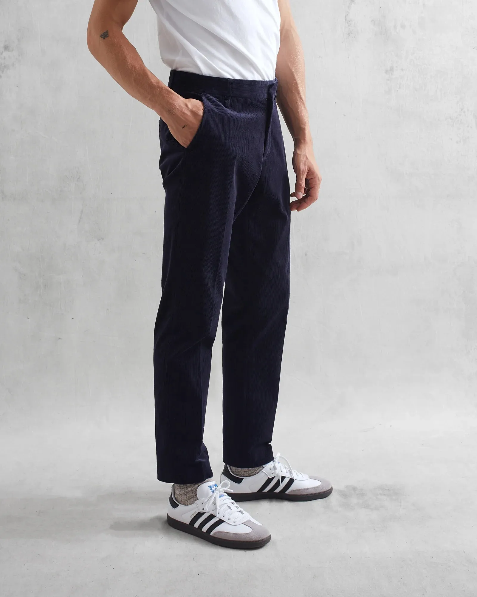 Alp Trouser - Navy Cordouroy