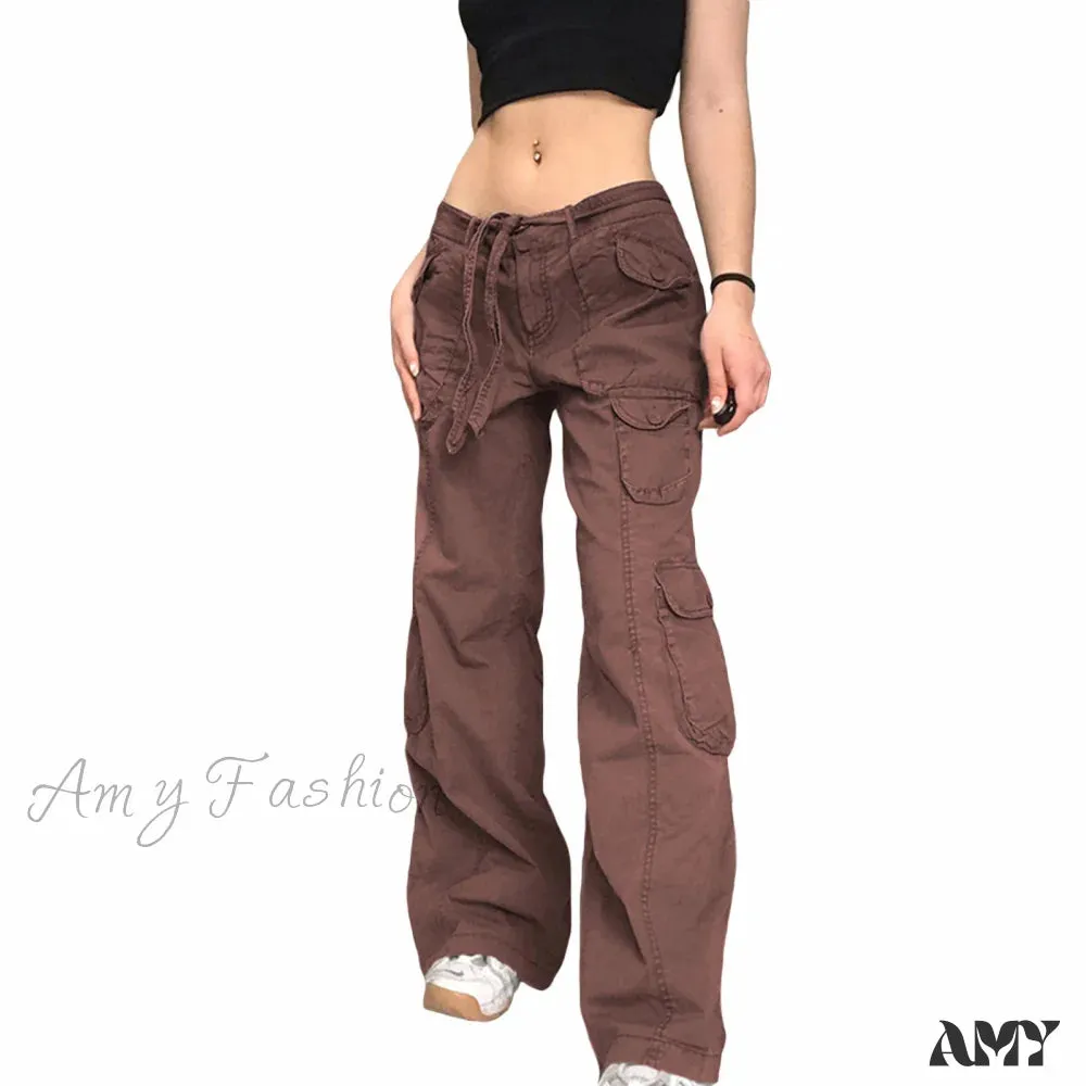 Amy Fashion - Gothic Punk Baggy Vintage Trousers
