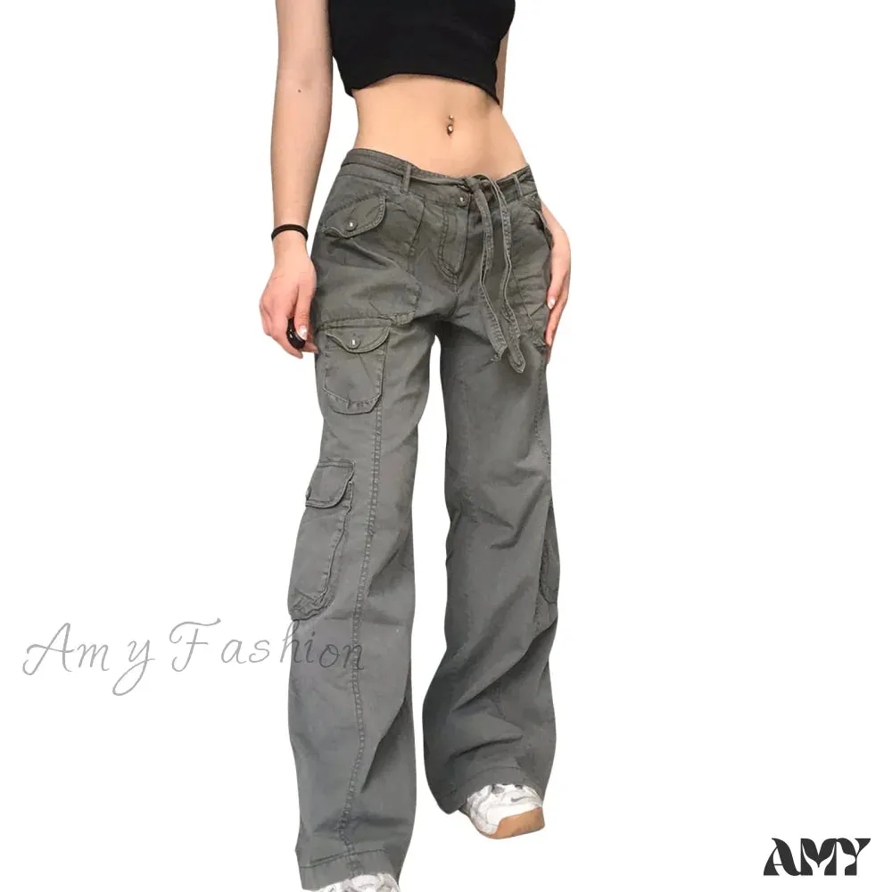 Amy Fashion - Gothic Punk Baggy Vintage Trousers