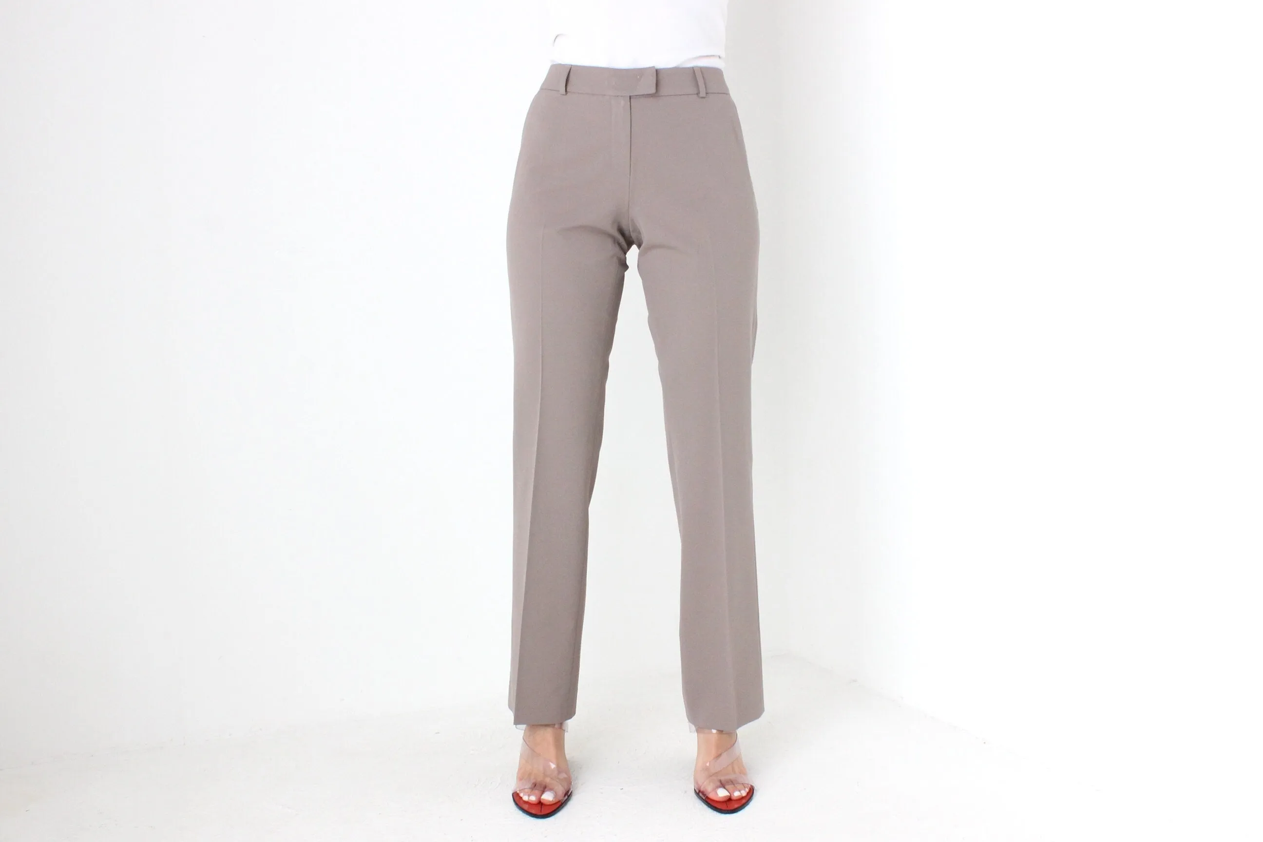 BALLETCORE Y2K WOLFORD Wool Blend Bootcut Trousers