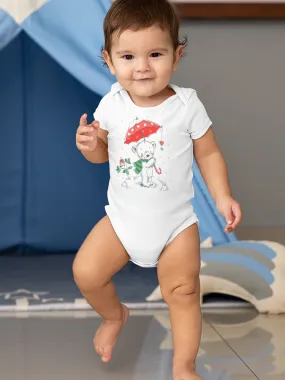Bear With An Umbrella Bodysuit -Image by Shutterstock
