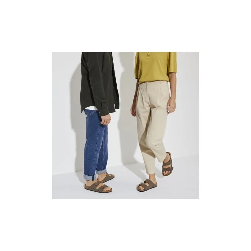 Birkenstock Womens Brown Arizona Birkibuc Sandal - 151183