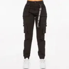 Black Cargo Pants