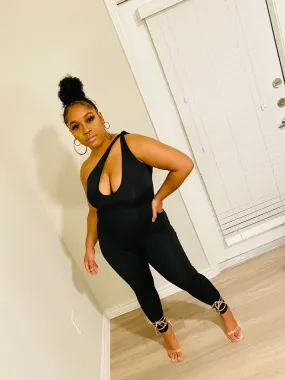 Black knotted Jumpsuit