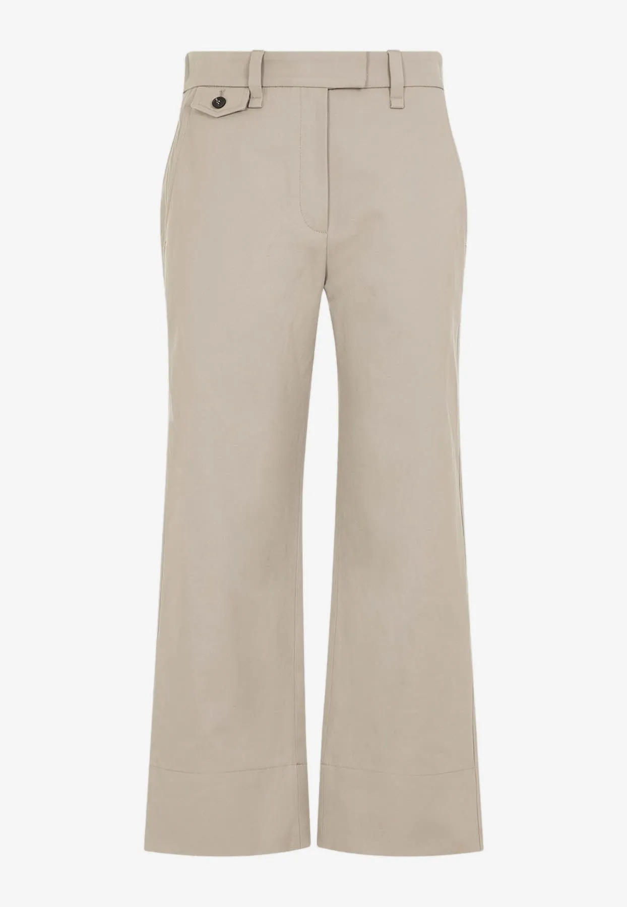 Chino Cropped Pants