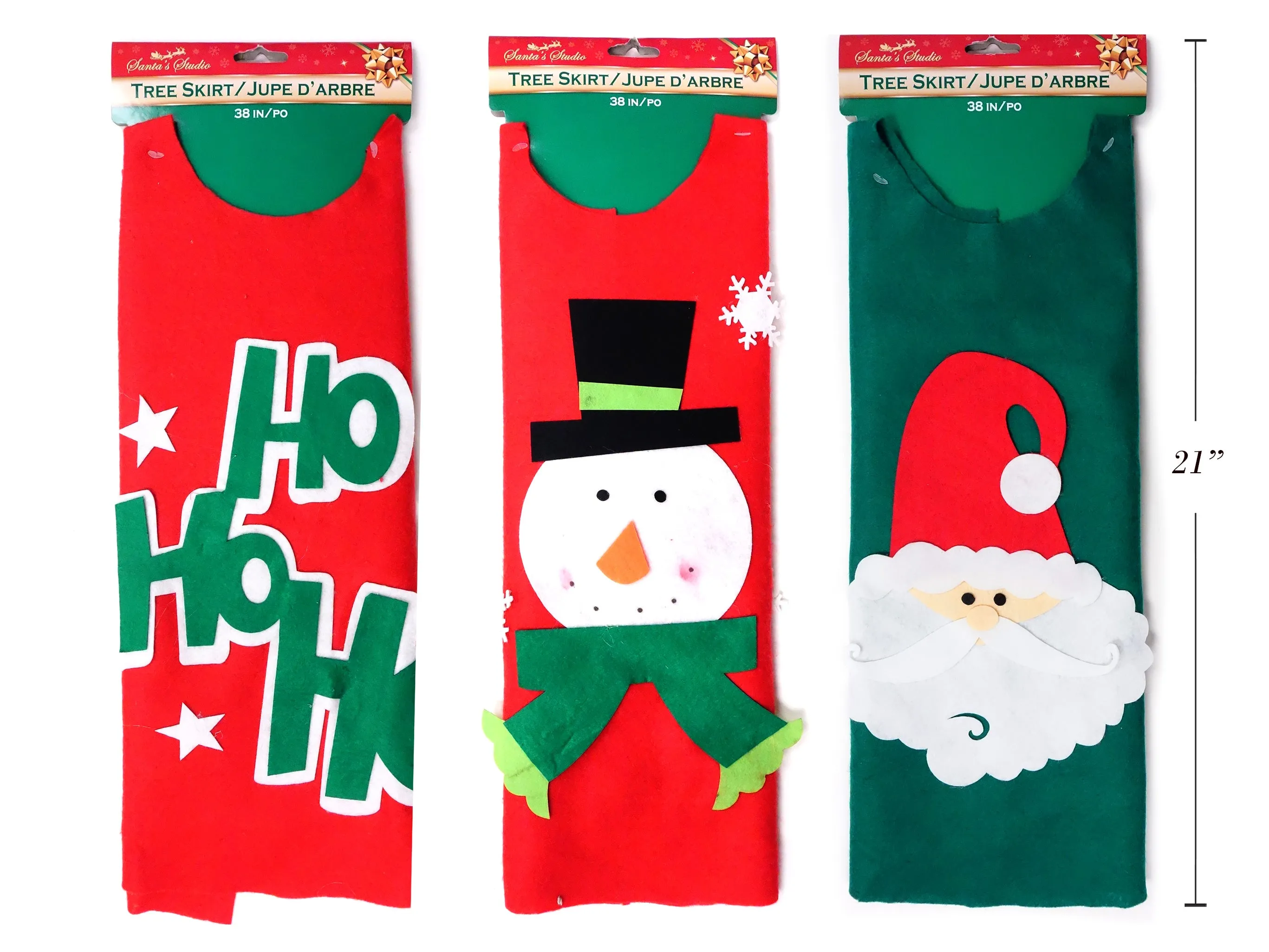 Christmas Felt Layered Character Tree Skirt