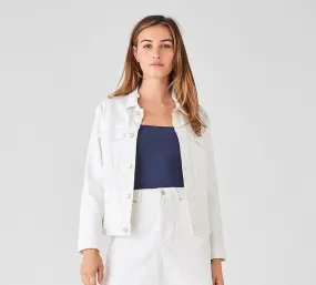 CLYDE CROPPED CLASSIC JEAN JACKET ALBRIGHT