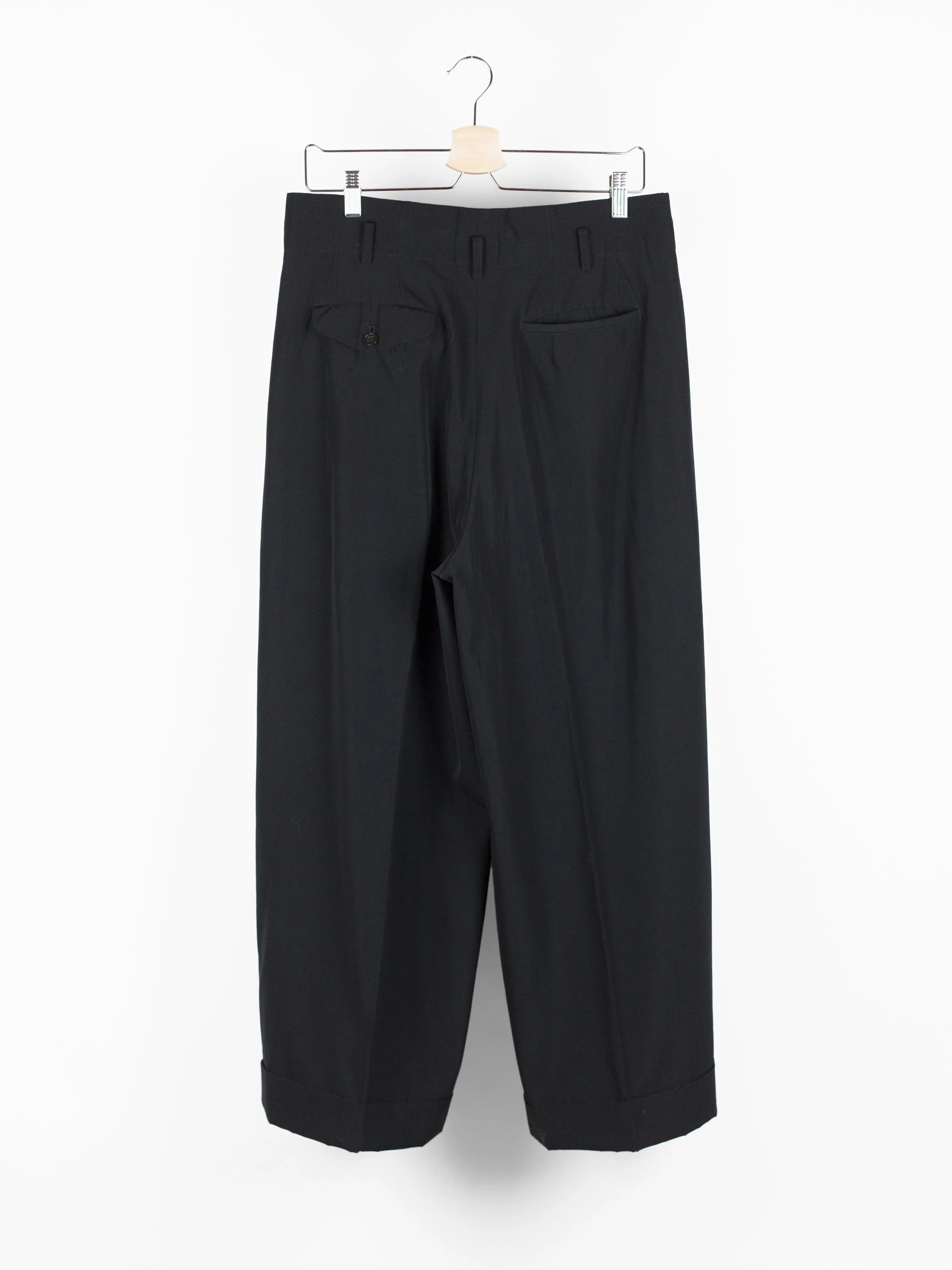 Comme des Garçons 1992 Ultra Wide Leg Wool Trousers