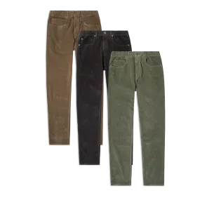 Corduroy 5-Pocket Pant 3 Pack