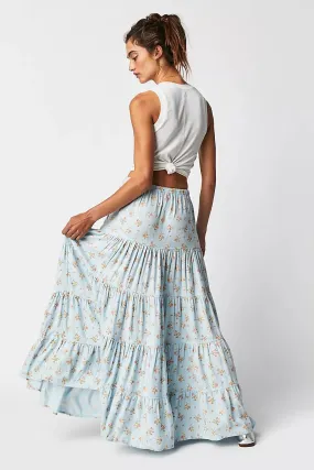 Free People Nova Tiered Maxi Skirt