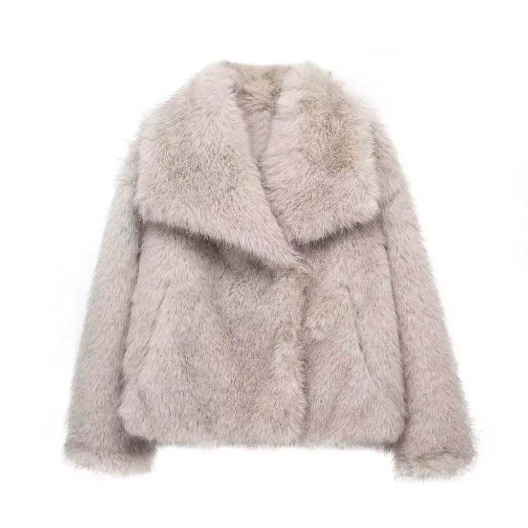 Fur Plush Coat