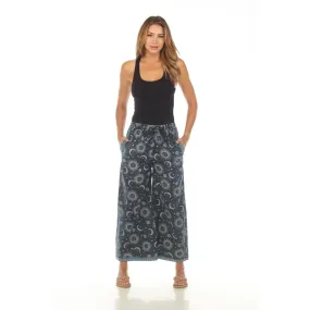 Galaxy Blue Celestial Plazzo Pants