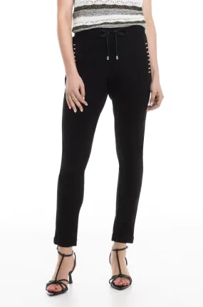 High-Rise Skinny Trousers