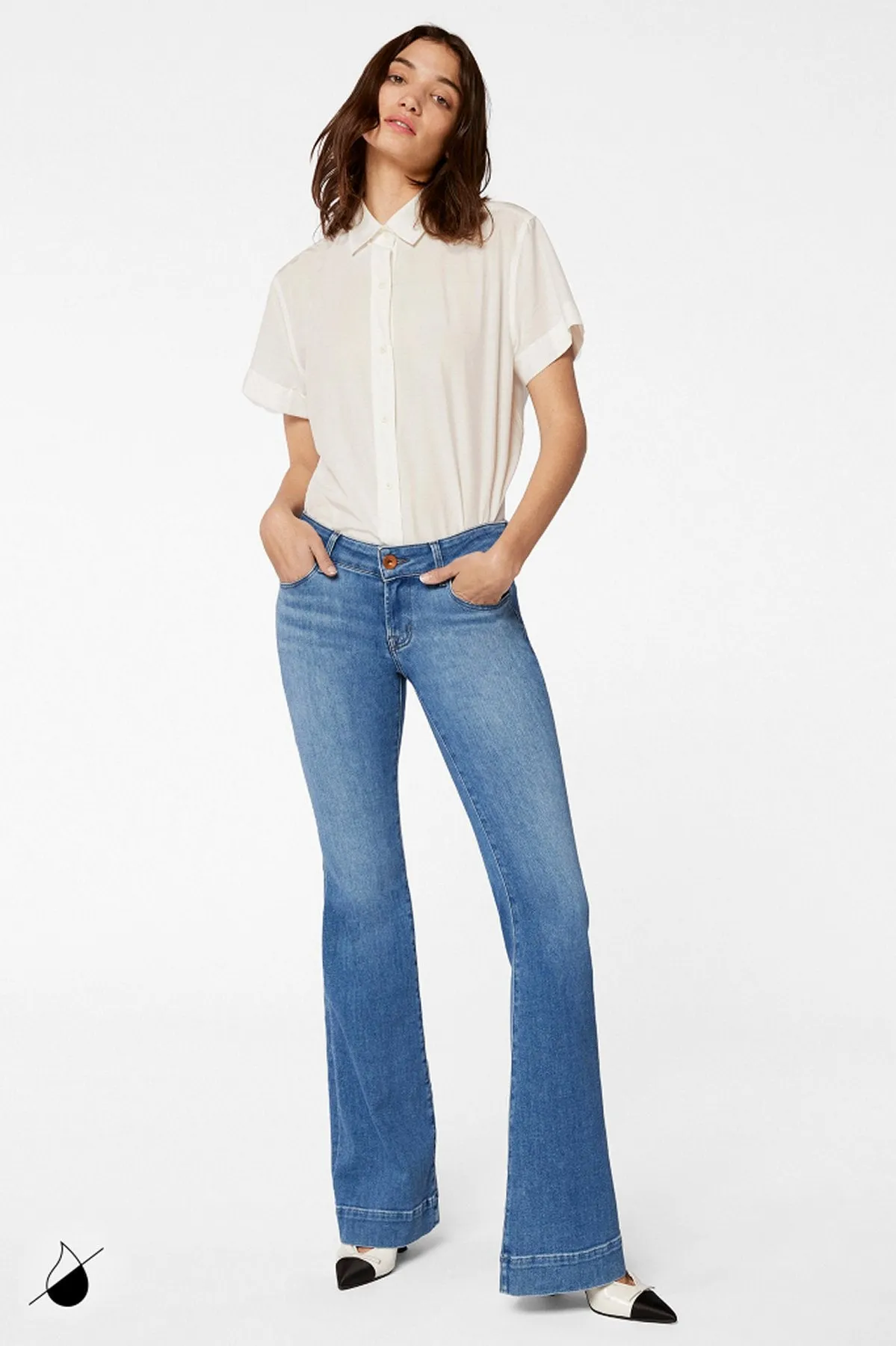 J Brand Lovestory Flare Jeans Size 27