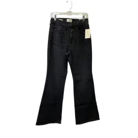 Jeans Flared By Universal Thread In Black Denim, Size:6