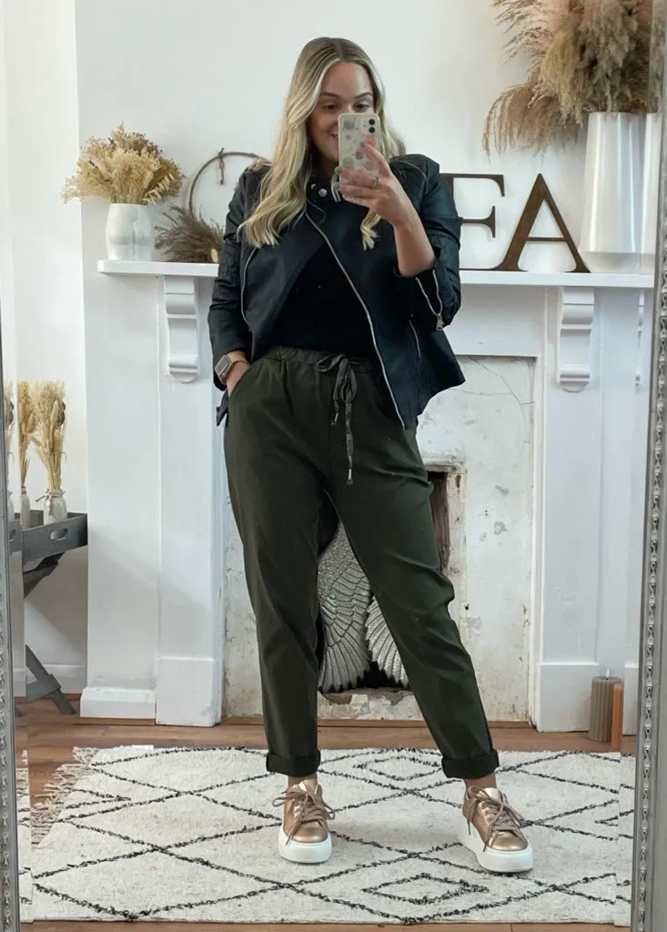 Khaki Magic Trousers