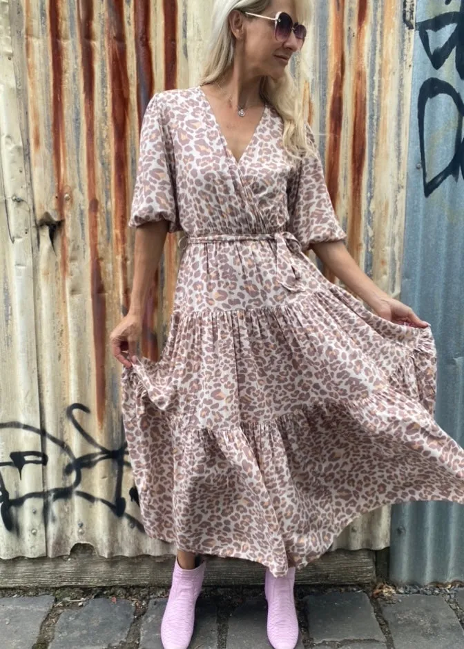 Leonie maxi dress - Leopard print