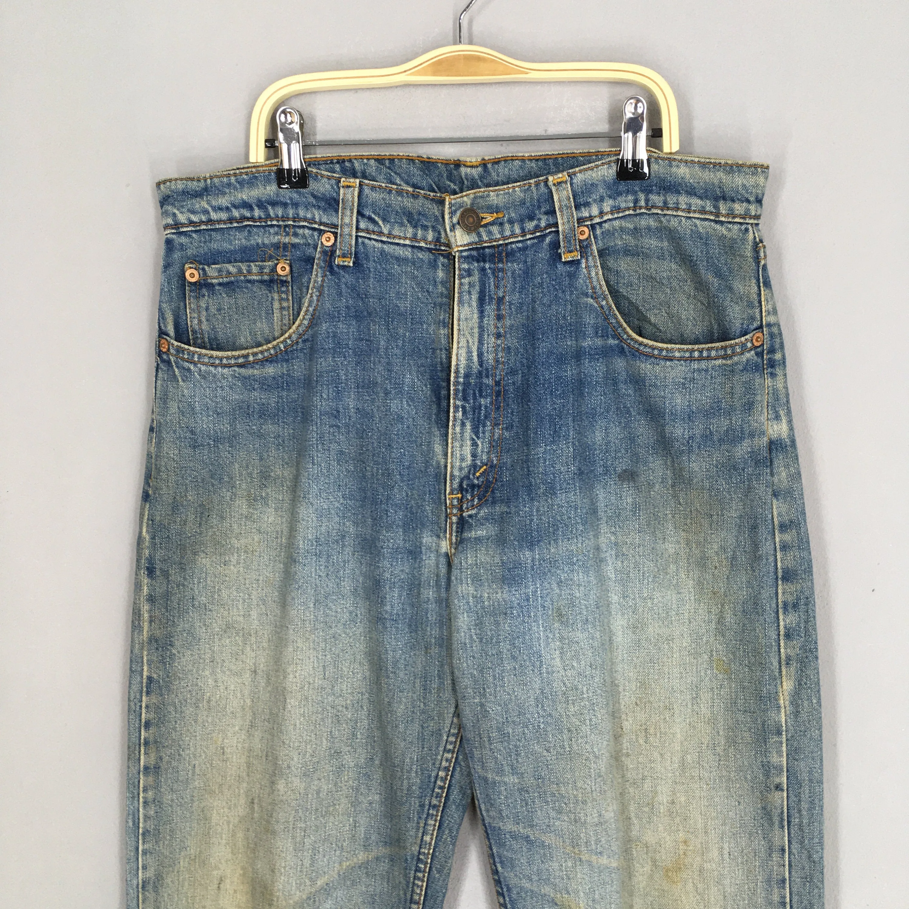 Levi's 509 Faded Dirty Stonewash Jeans Size 32x33.5