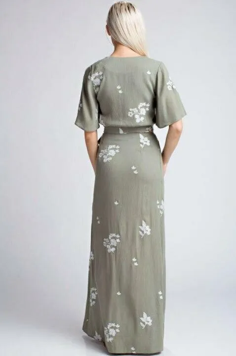 Lexington Sage Two Piece Maxi Dress