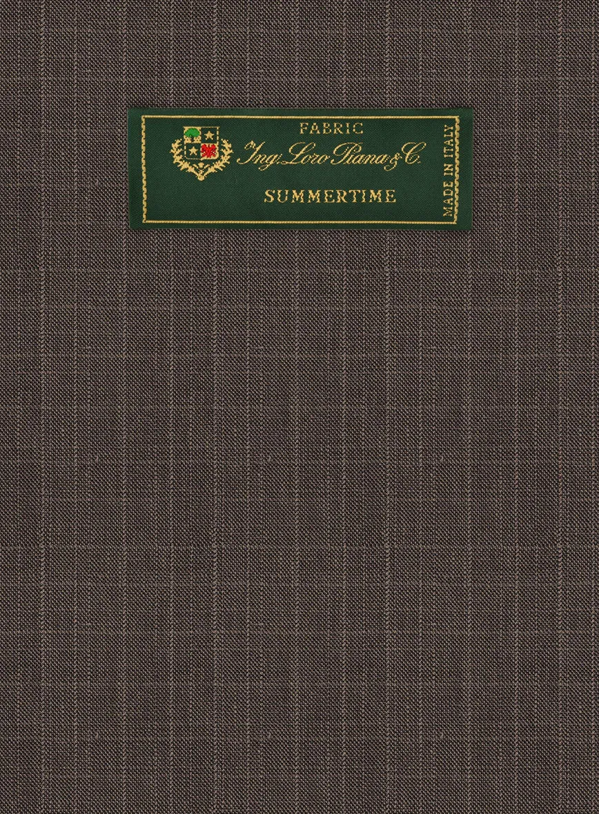Loro Piana Popito Linen Wool Silk Suit