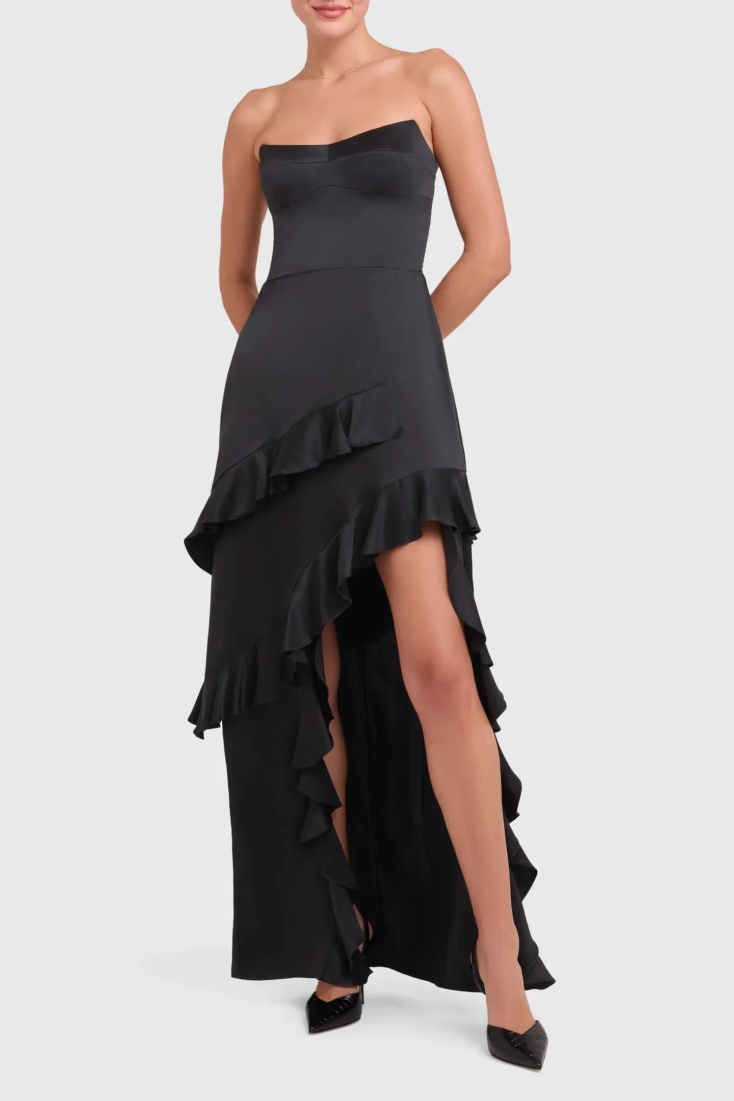 Magnolia Silk Maxi Dress