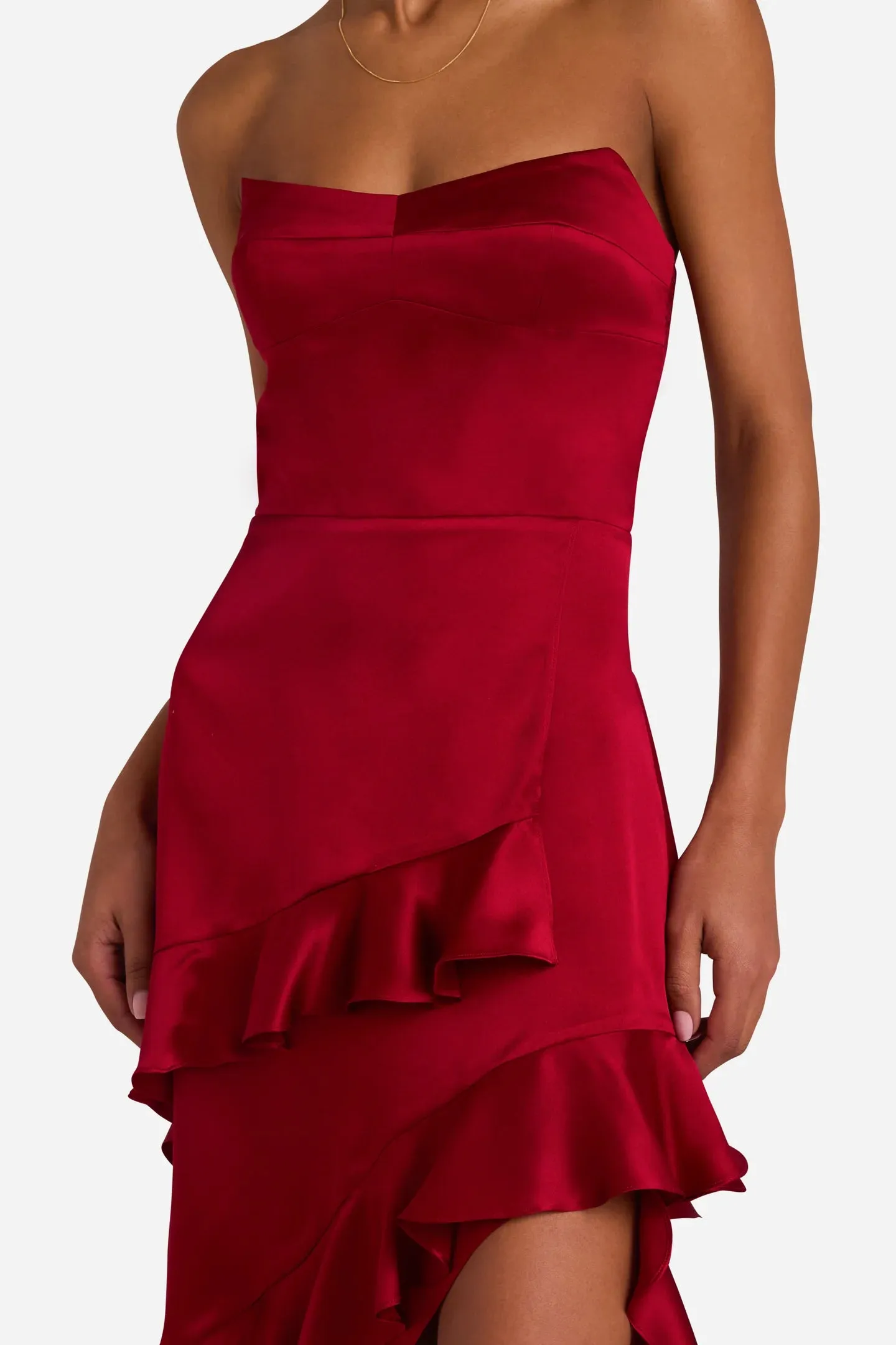 Magnolia Silk Maxi Dress