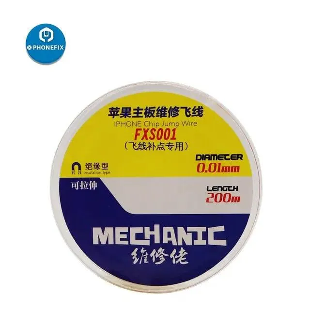 Mechanic 0.01 0.02mm Copper Jumper Wire Motherboard Soldering Repair