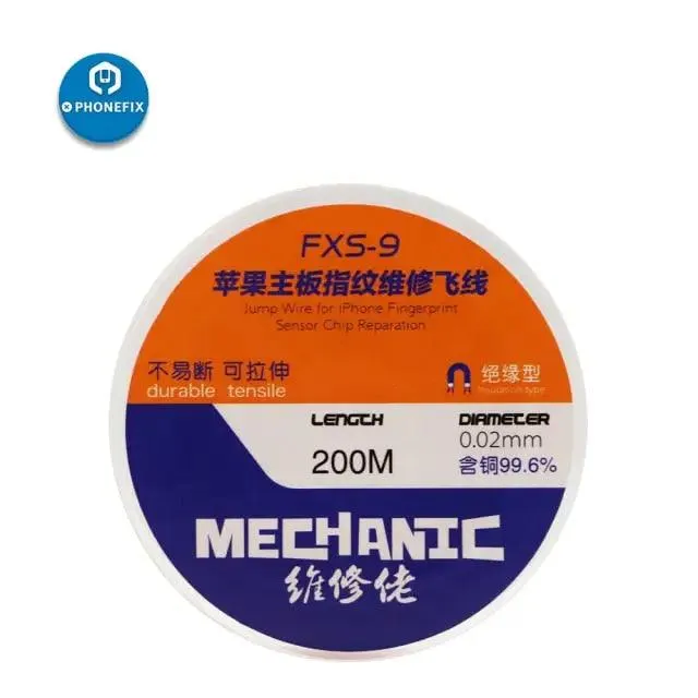 Mechanic 0.01 0.02mm Copper Jumper Wire Motherboard Soldering Repair
