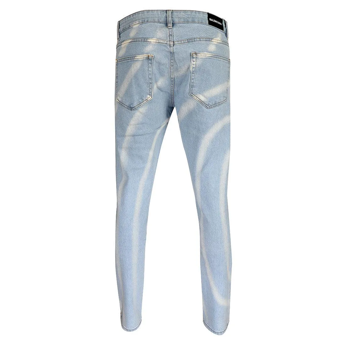 Men's Authentic Standard Denim Jeans- Blue