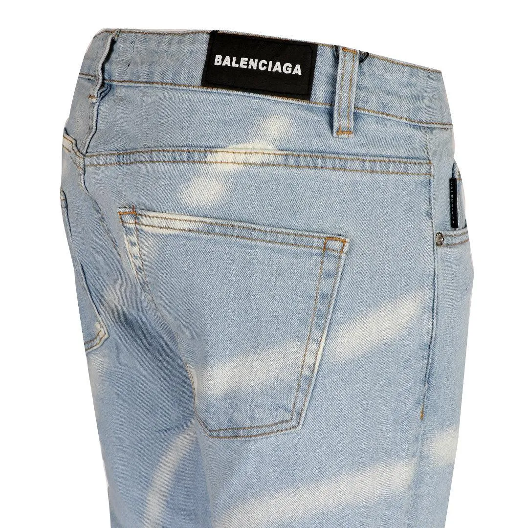 Men's Authentic Standard Denim Jeans- Blue