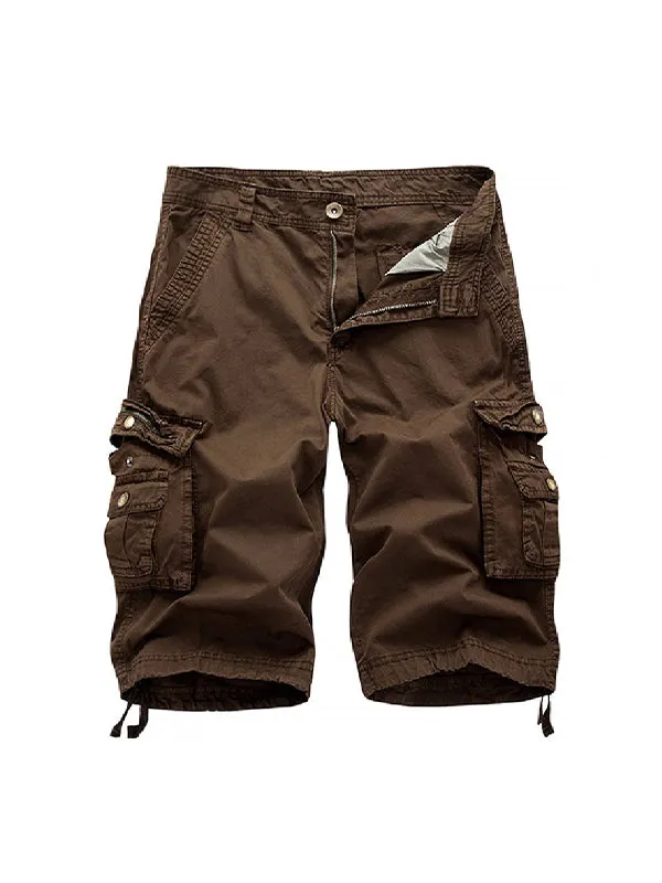 Men's Multi-Pocket Trousers Cargo Shorts