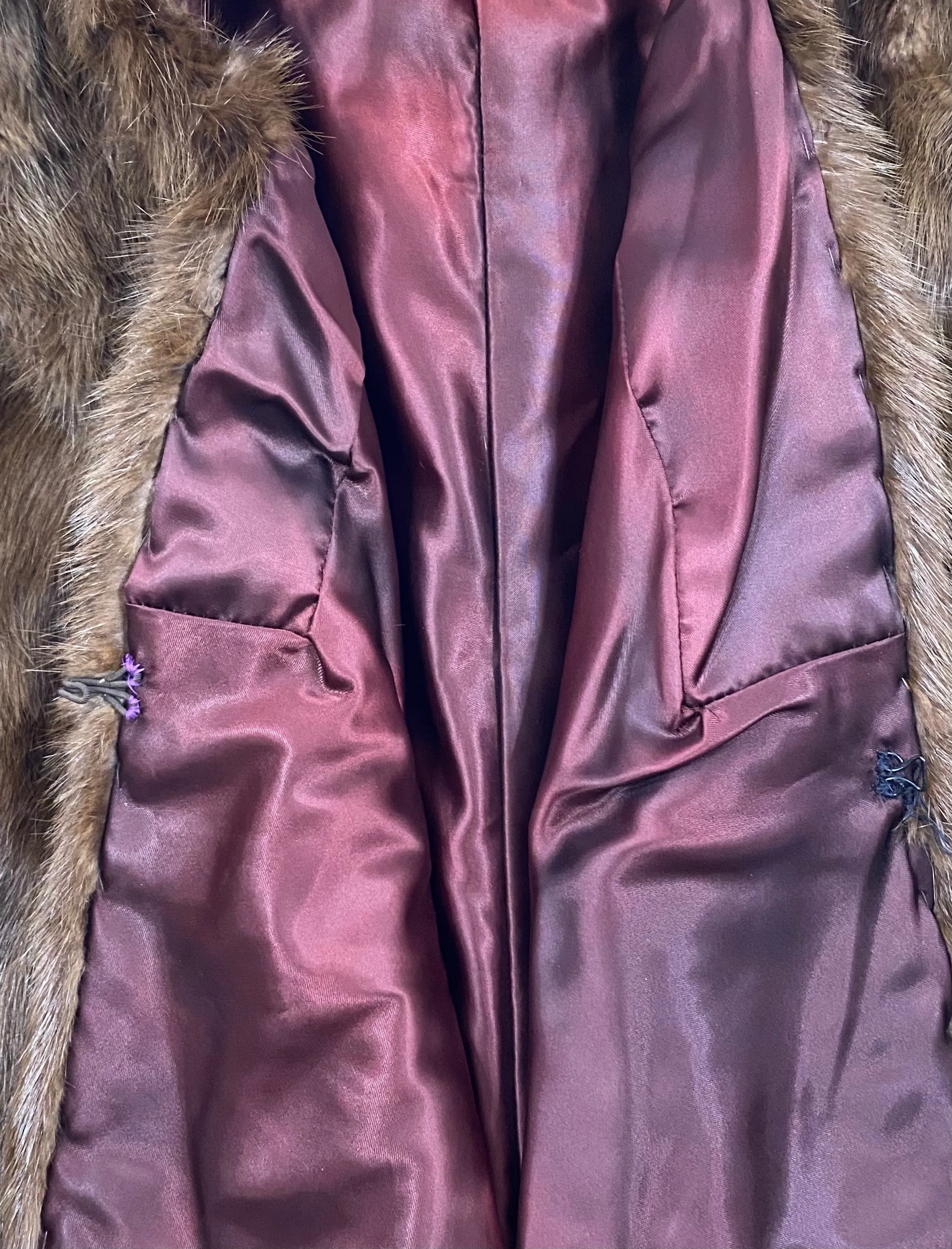 Mink Stole, Ranch Brown, Size S, SKU 000359-3
