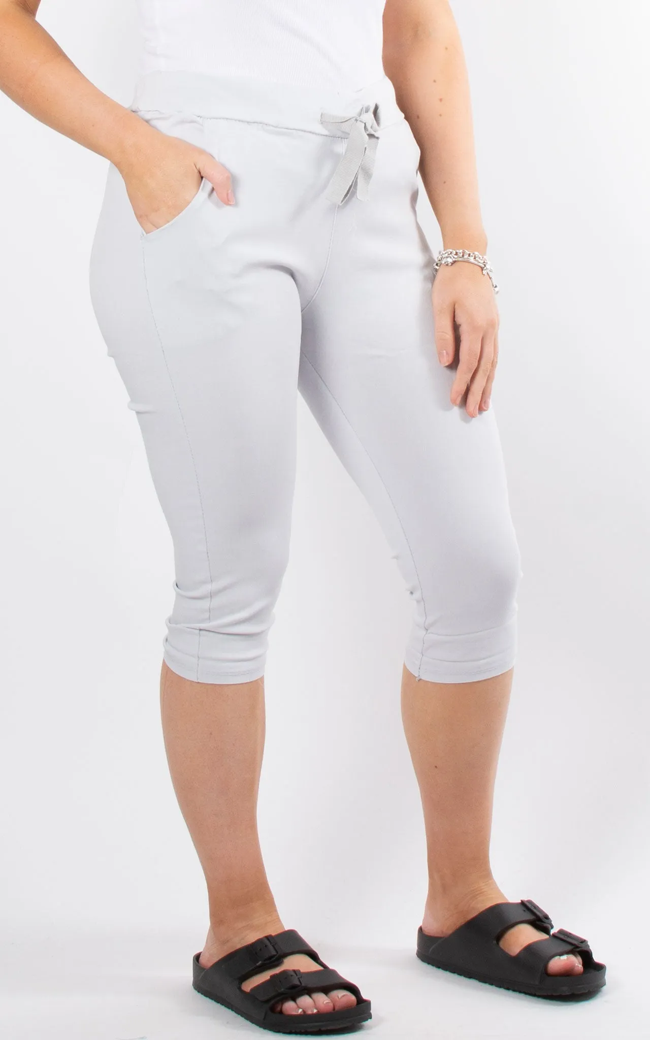 Pedal Pusher | Light Grey