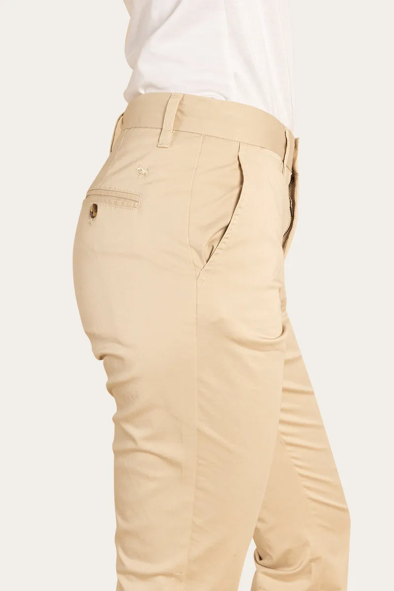 Samford Womens Slim Chino Pant - Bone