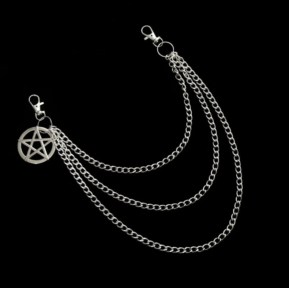 Side Punk Jeans Chain