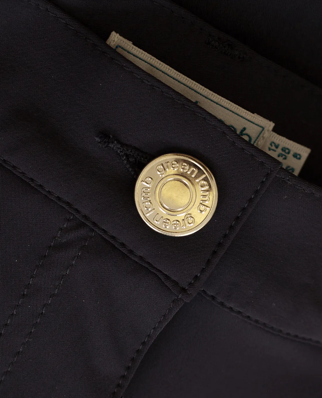 SIZE 10 - GREEN LAMB Weather Tech Trouser 504a Navy 29" Leg Short