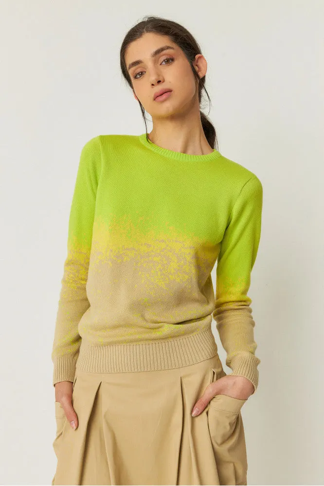 SKFK Iradi Acid Green Sweater