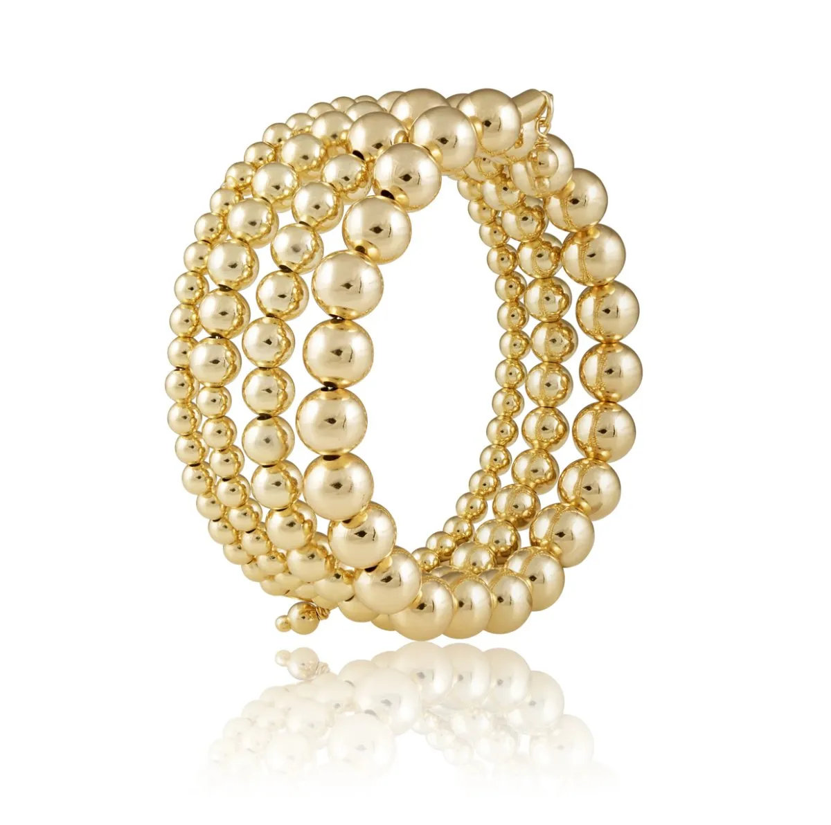 Small Allison Beaded Wrap Bracelet