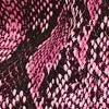 Snake-Print Wrap Dress