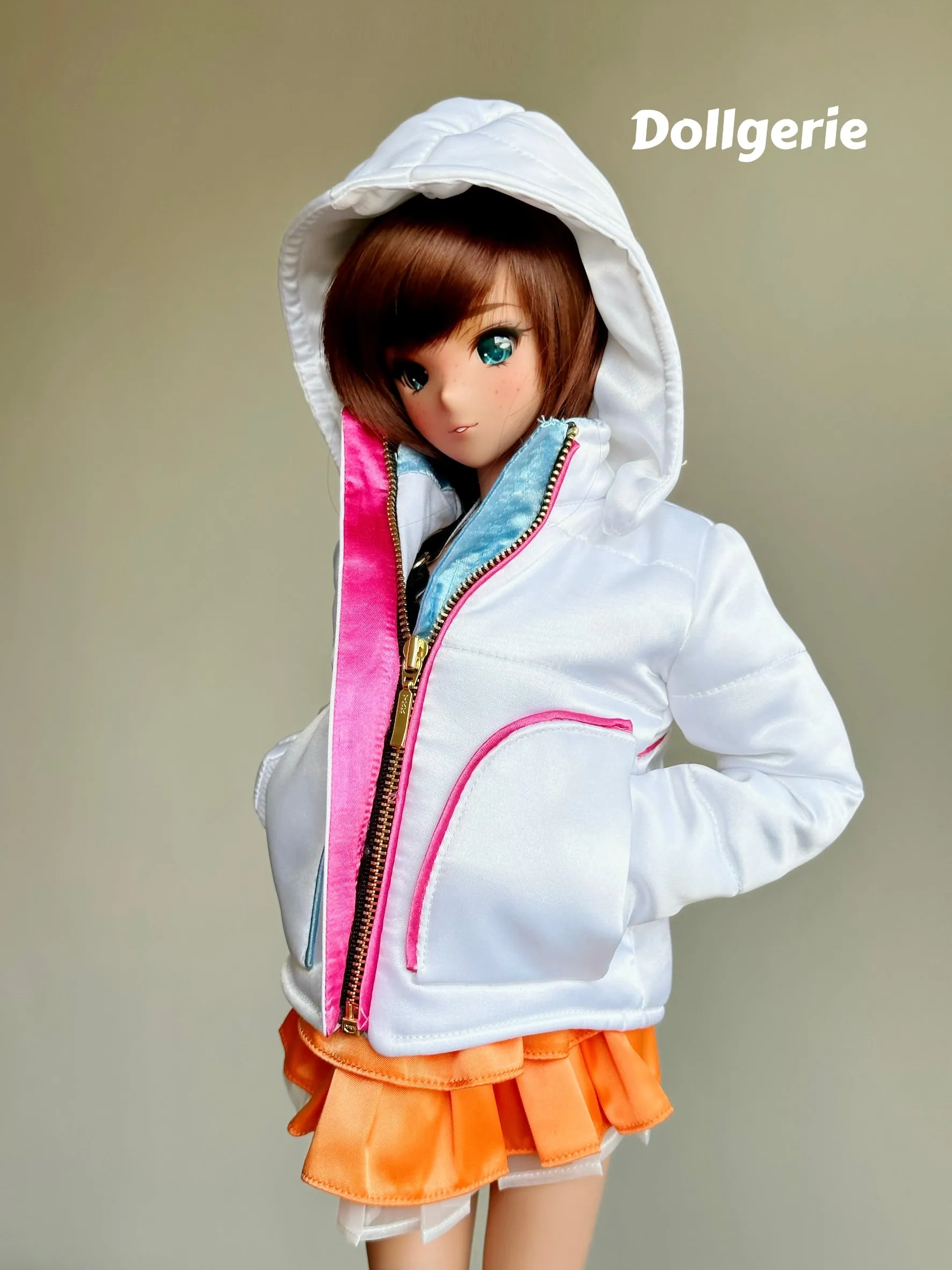 Snow White Down Jacket for SmartDoll or any 1/3 BJD