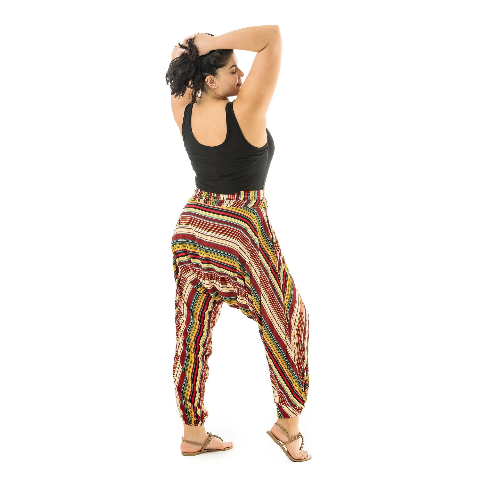 Stripe Savannah Harem Pants by Buddha Pants®
