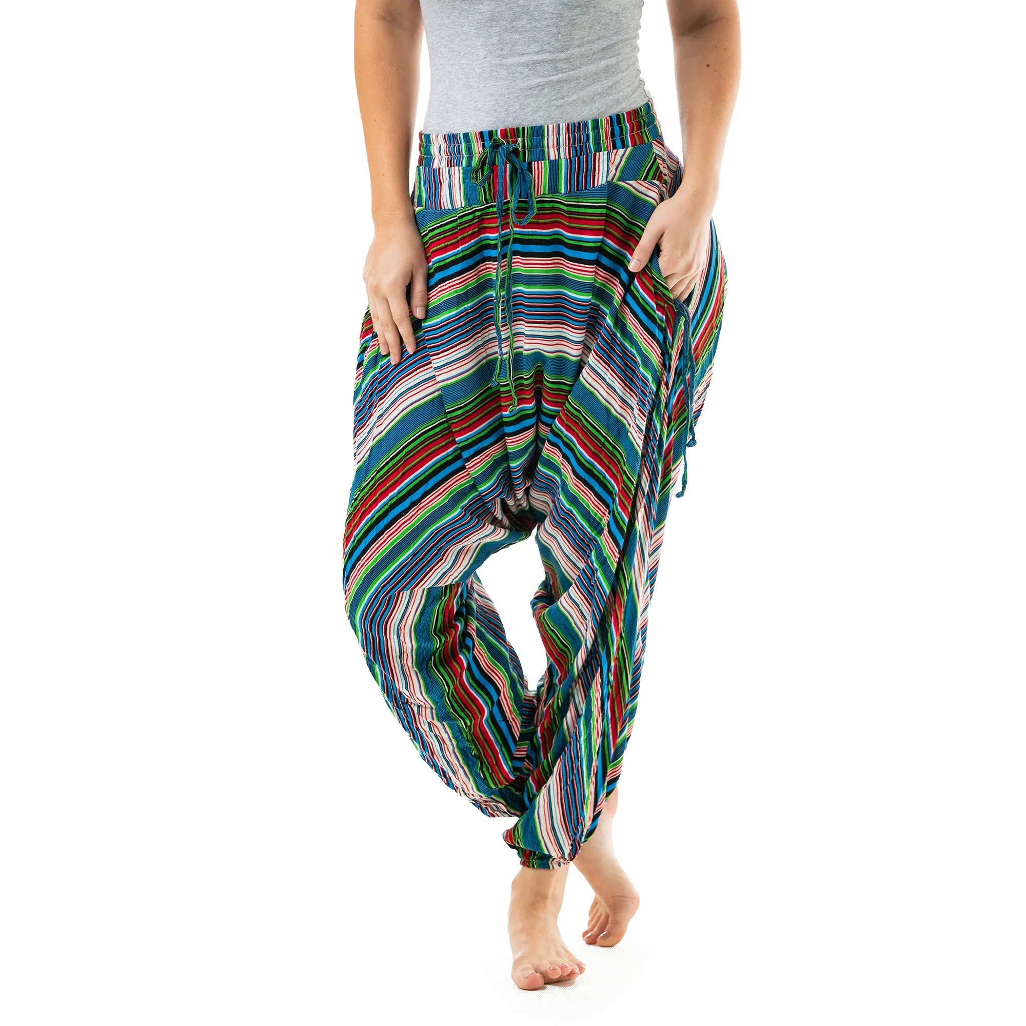Stripe Savannah Harem Pants by Buddha Pants®