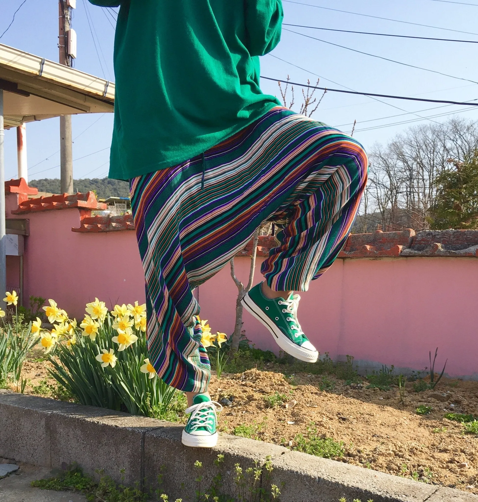 Stripe Savannah Harem Pants by Buddha Pants®