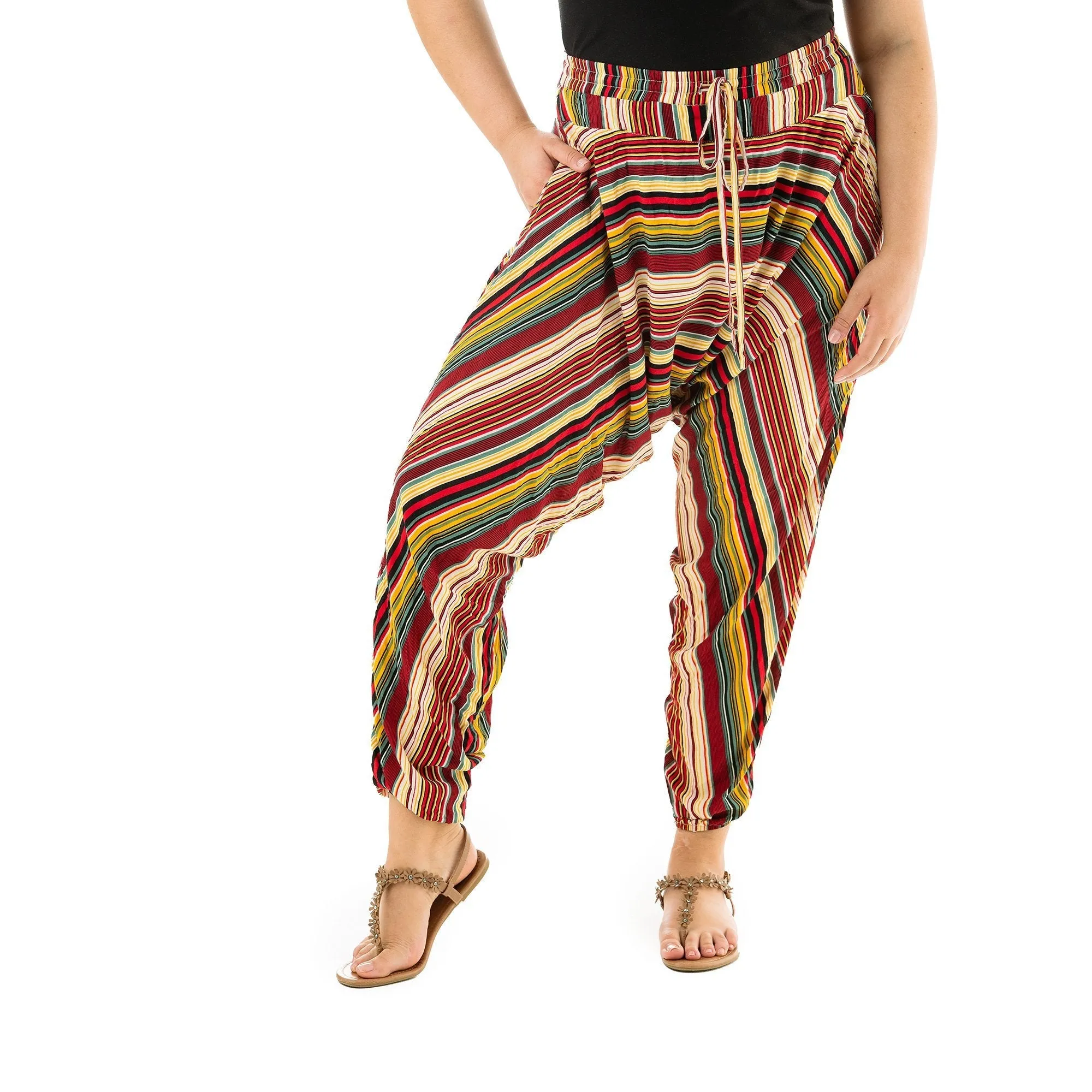 Stripe Savannah Harem Pants by Buddha Pants®