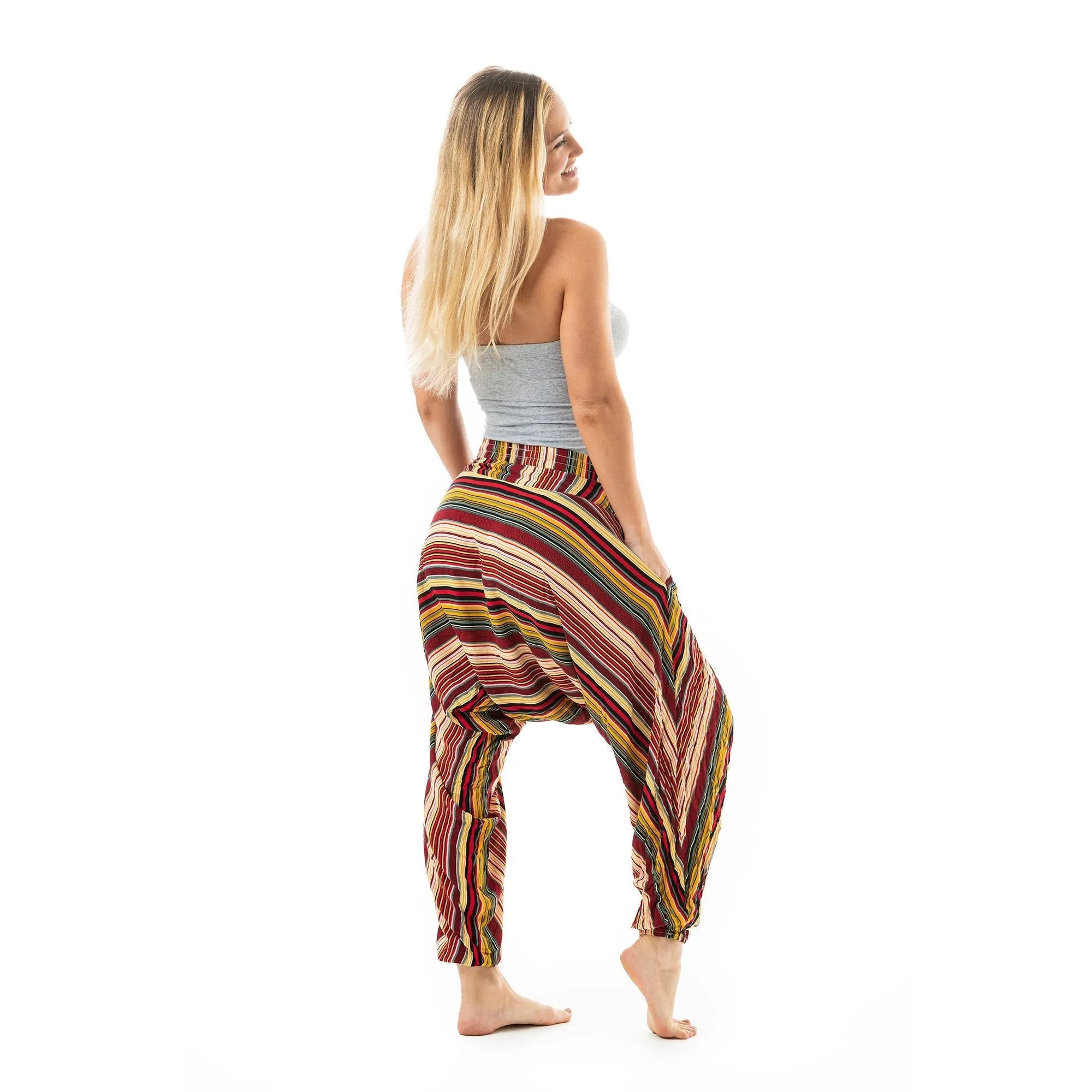 Stripe Savannah Harem Pants by Buddha Pants®