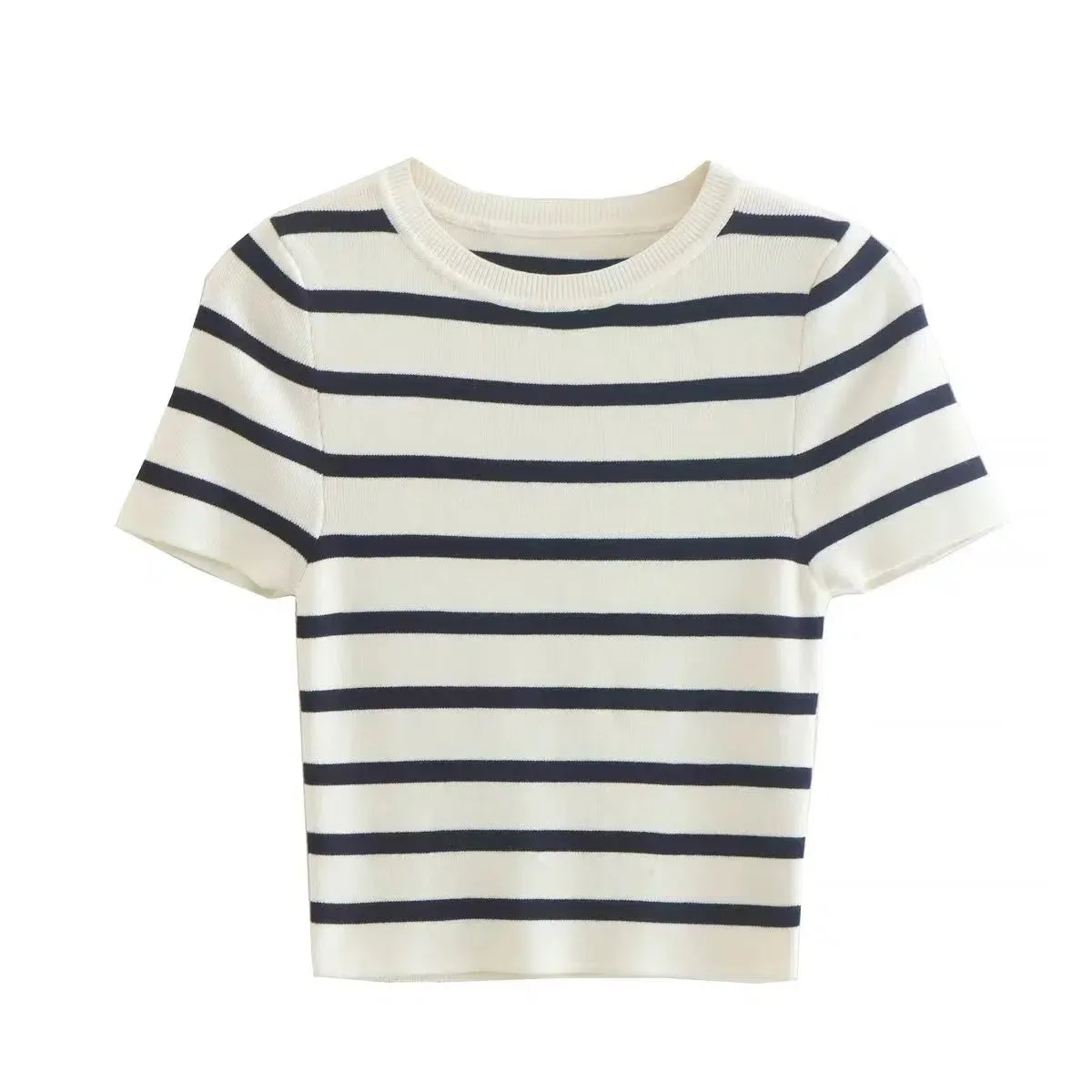 Striped Knit Top