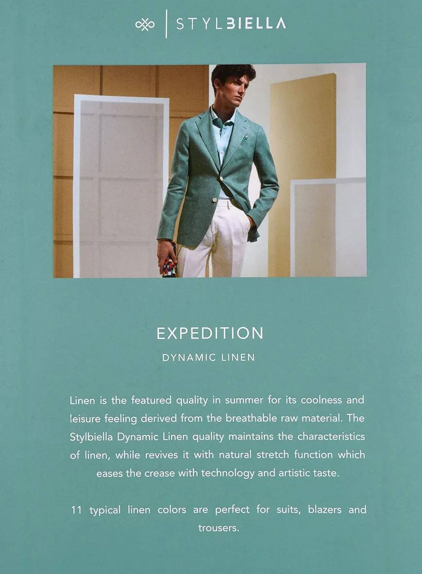 Stylbiella Natural White Linen Suit