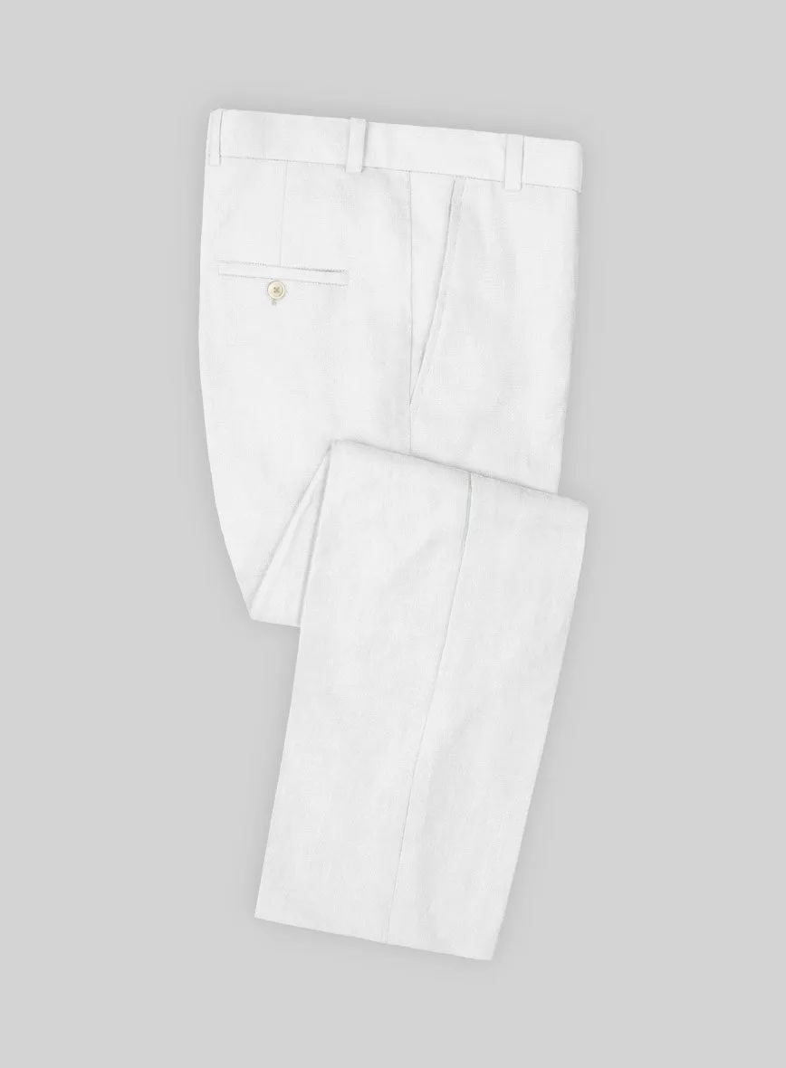 Stylbiella Natural White Linen Suit