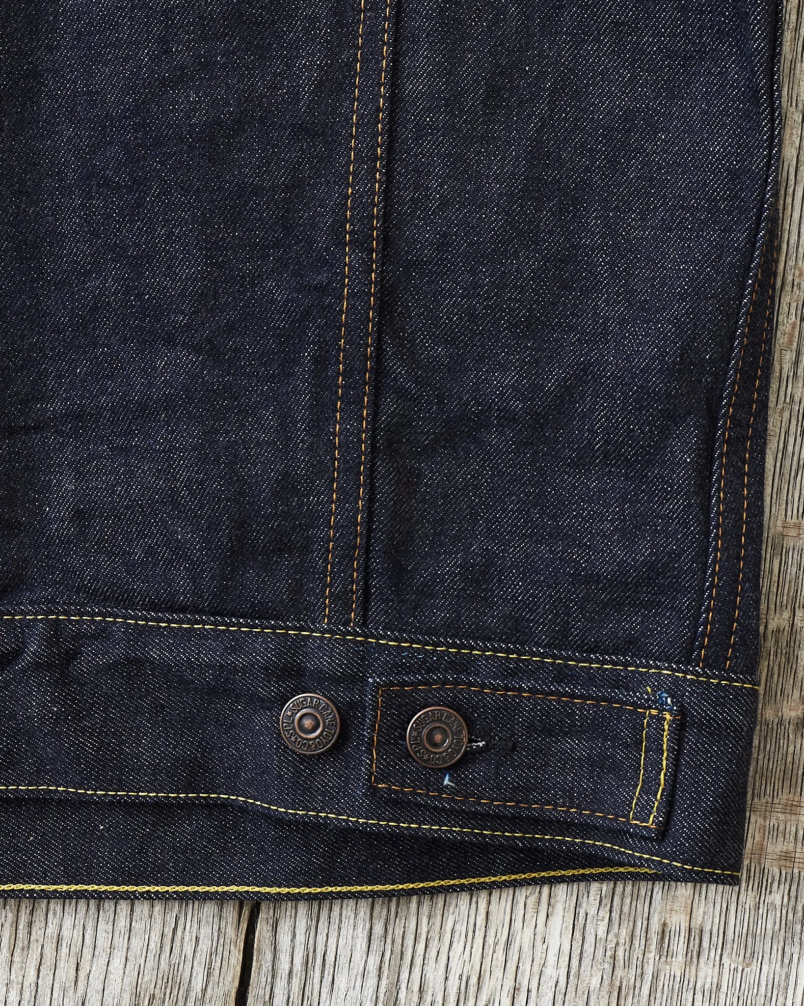 Sugar Cane & Co 1962 Type 3 Selvedge Denim Jacket SC12962