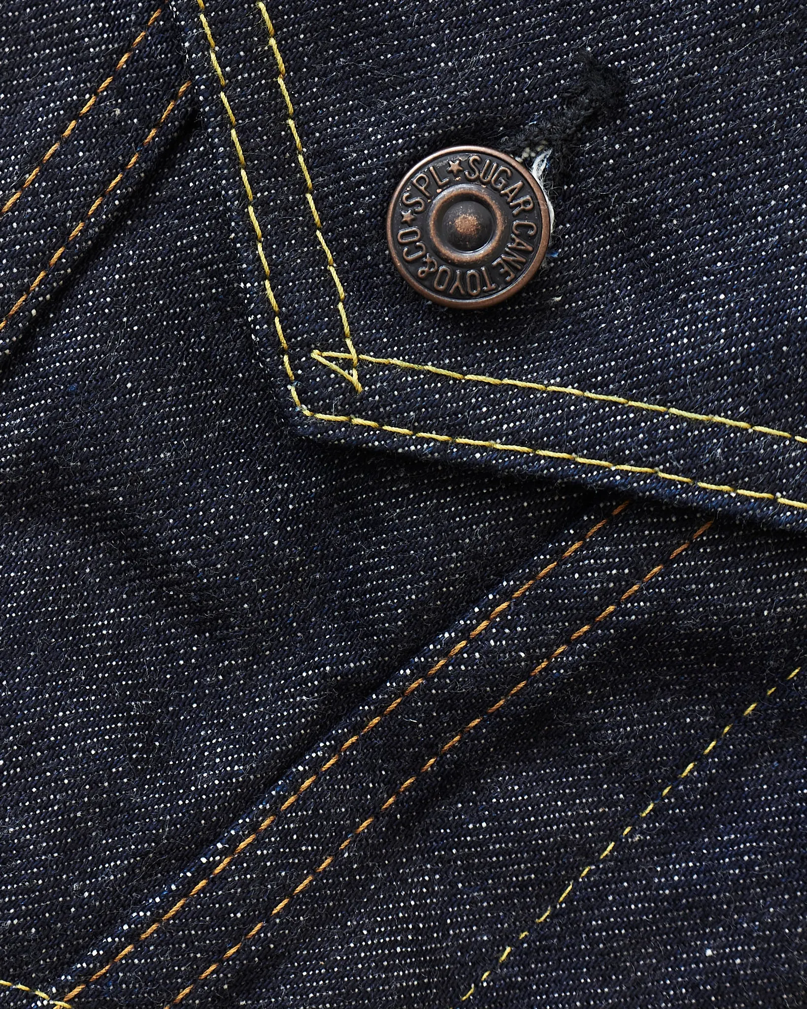 Sugar Cane & Co 1962 Type 3 Selvedge Denim Jacket SC12962